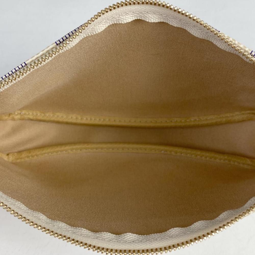 Pochette Accessoire Makeup Makeup Bag in Bag Accessory Pouch Damier Azur White - Picture 6 of 6